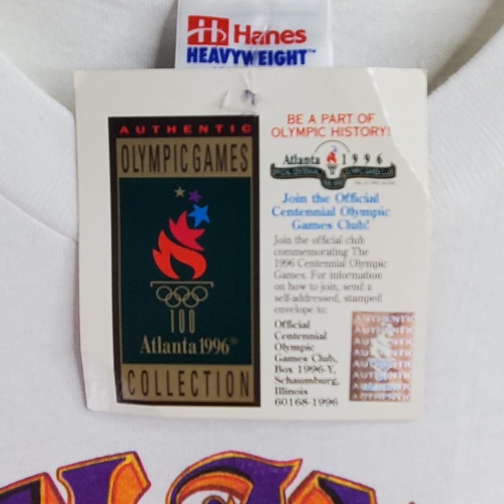 Vintage 1996 Atlanta Olympic T-shirt - Picture 9 of 10